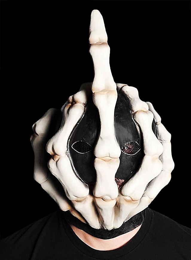 Skeletthand Maske Skeletthand Maske
