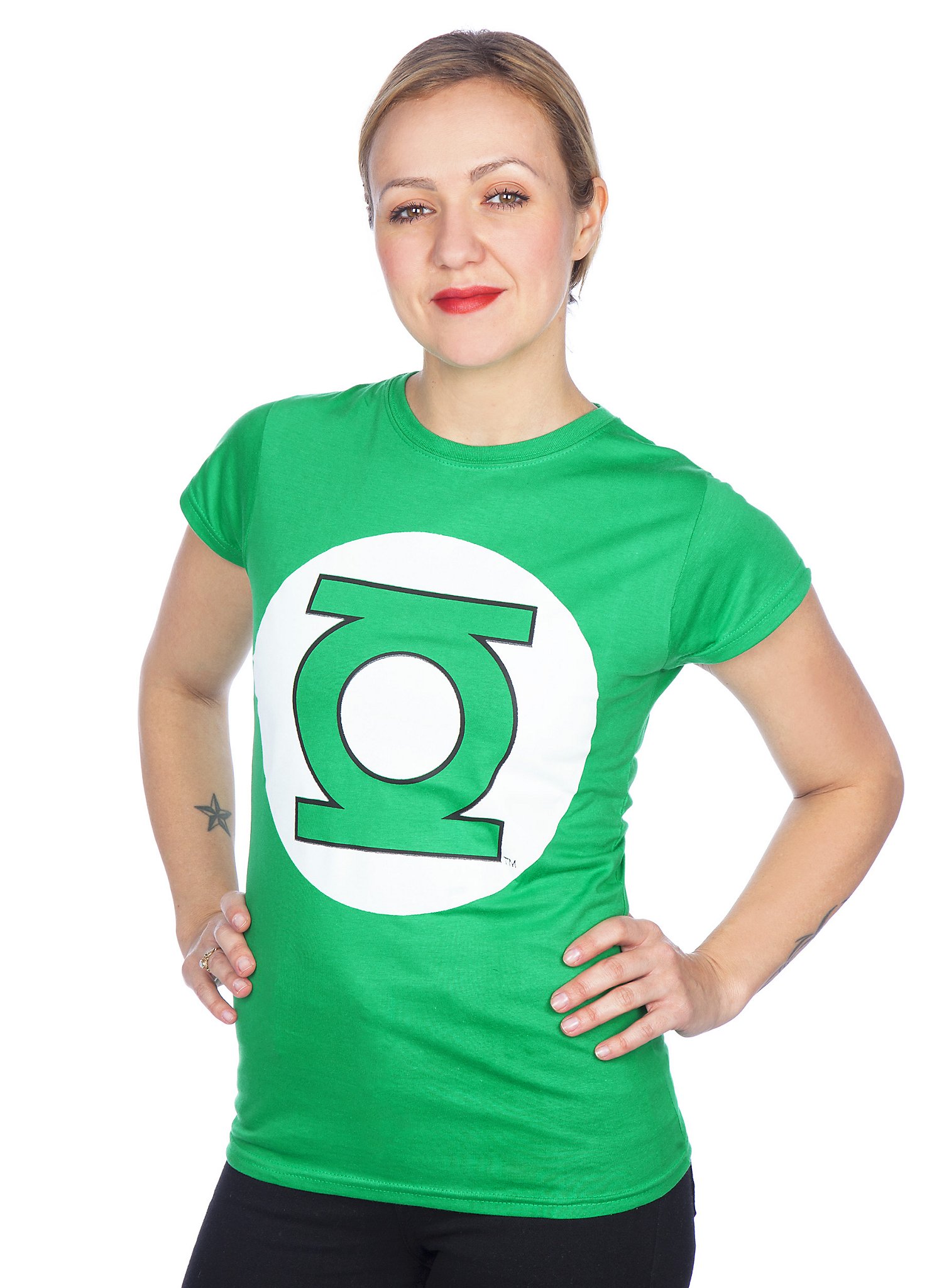Green Lantern - Girlie Shirt Logo