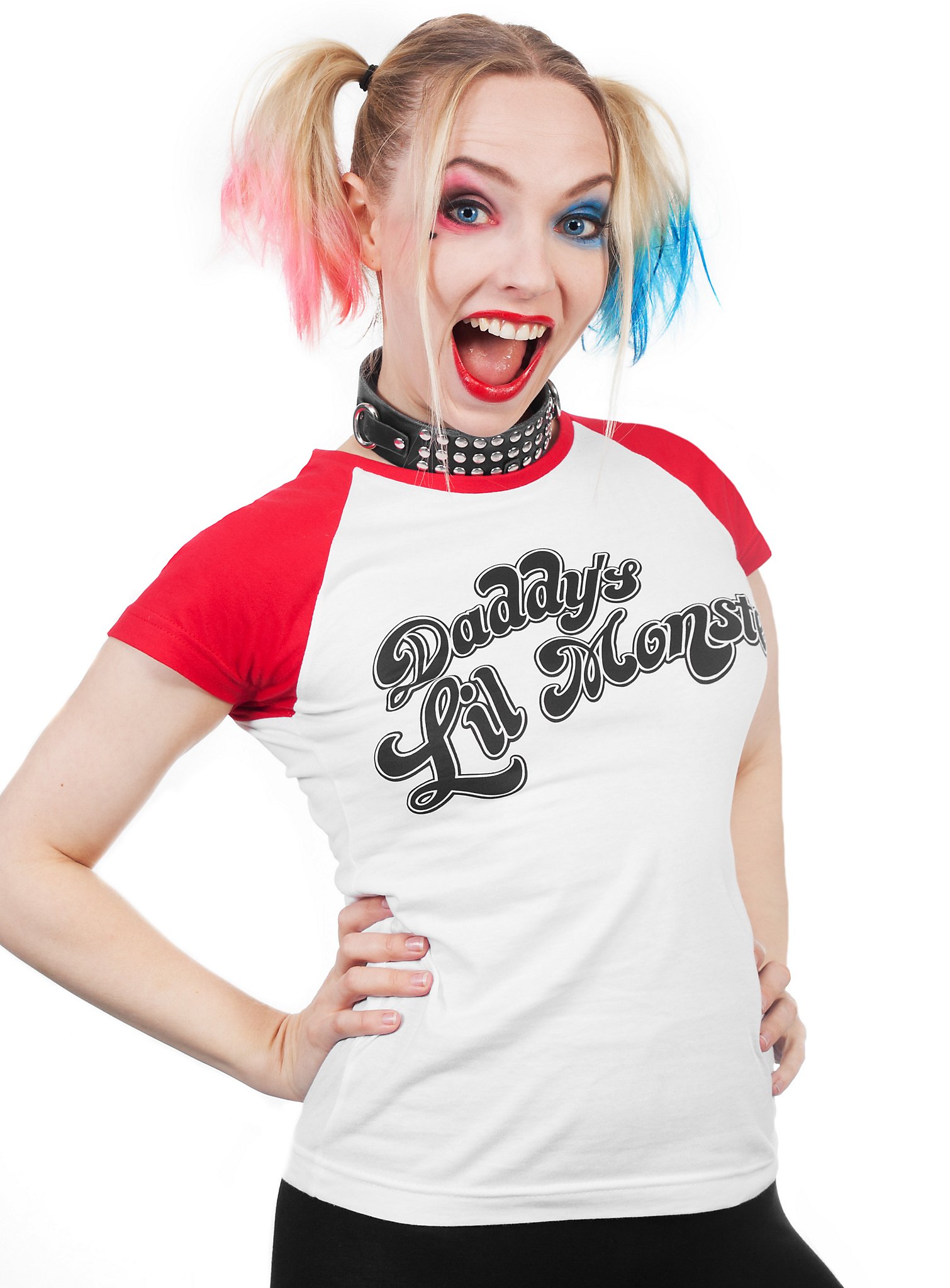 T-shirt Suicide Squad Daddy ́s Lil Monster pour fille