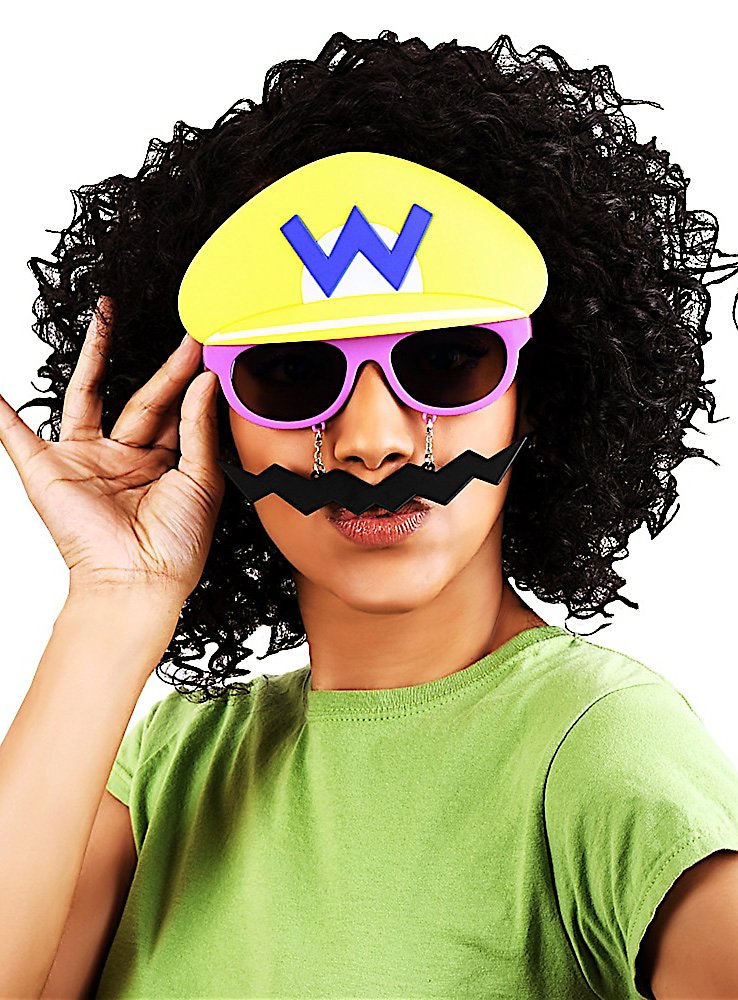Sun Staches Wario Lunettes de fête