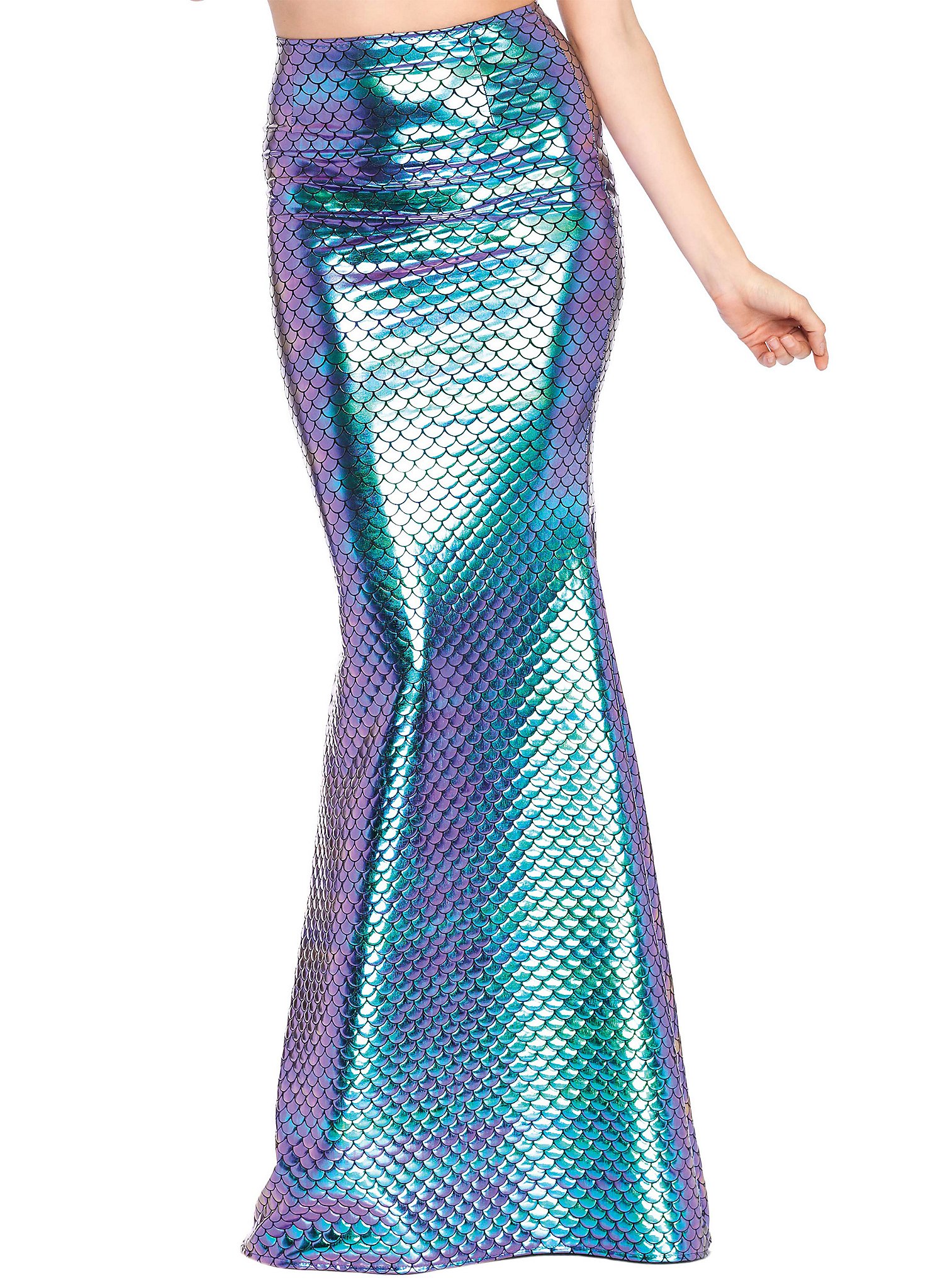 Falda De Sirena Turquesa-Azul