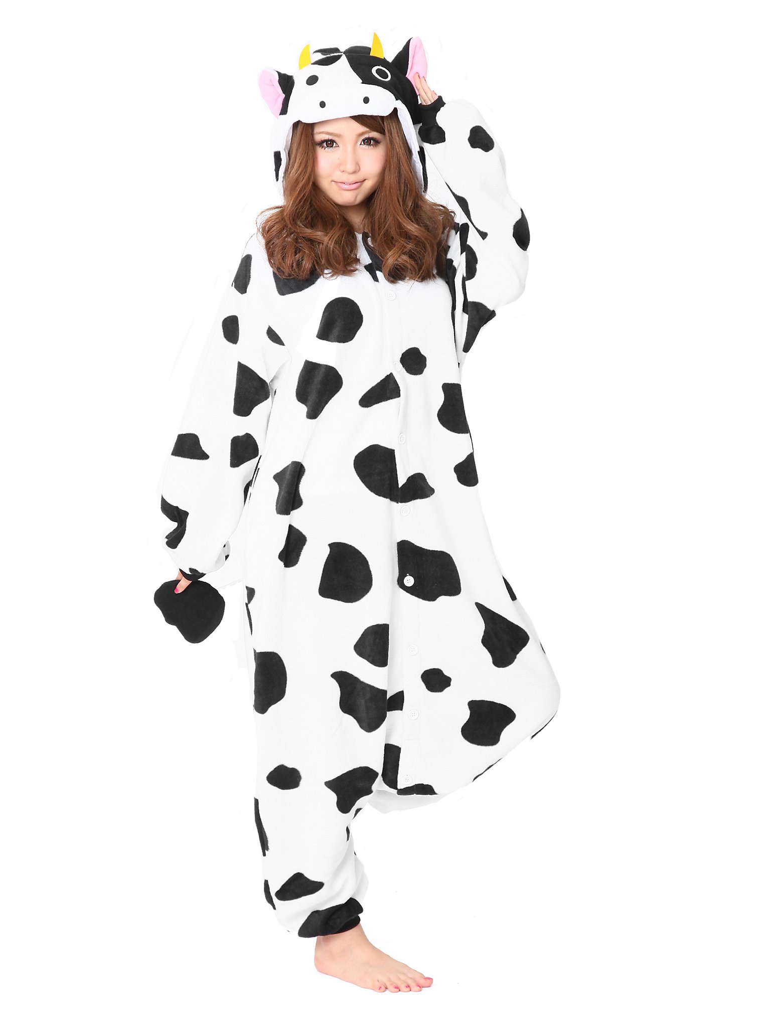 Costume da mucca kigurumi