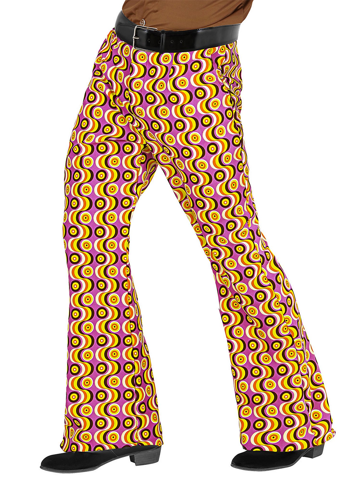 Pantalon pour hommes des années 70 Swing