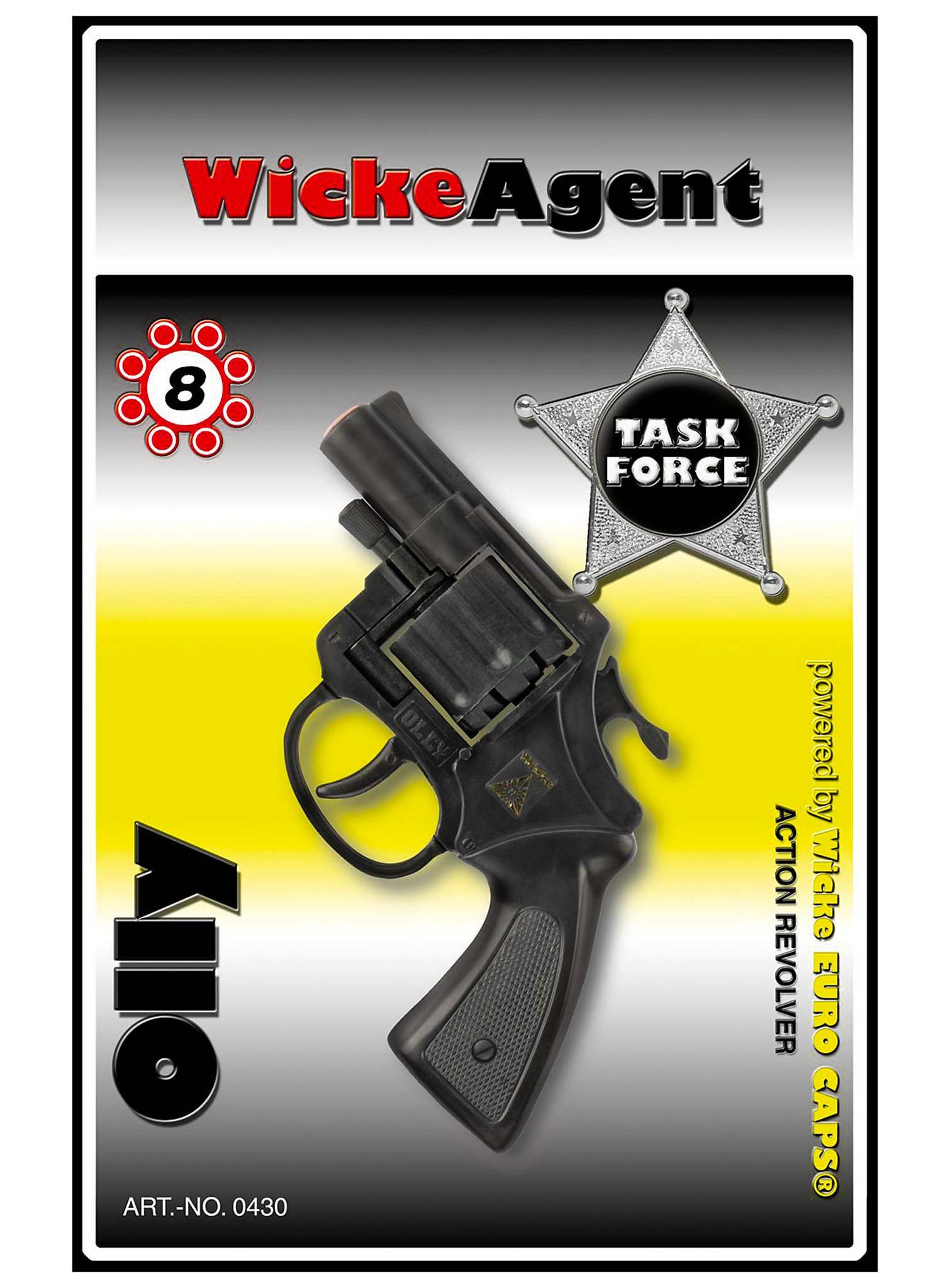 Pistolet Olly, 8 coups
