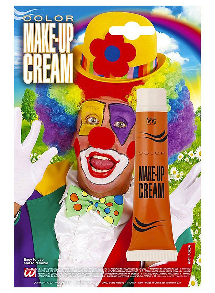 Tubo De Maquillaje Naranja