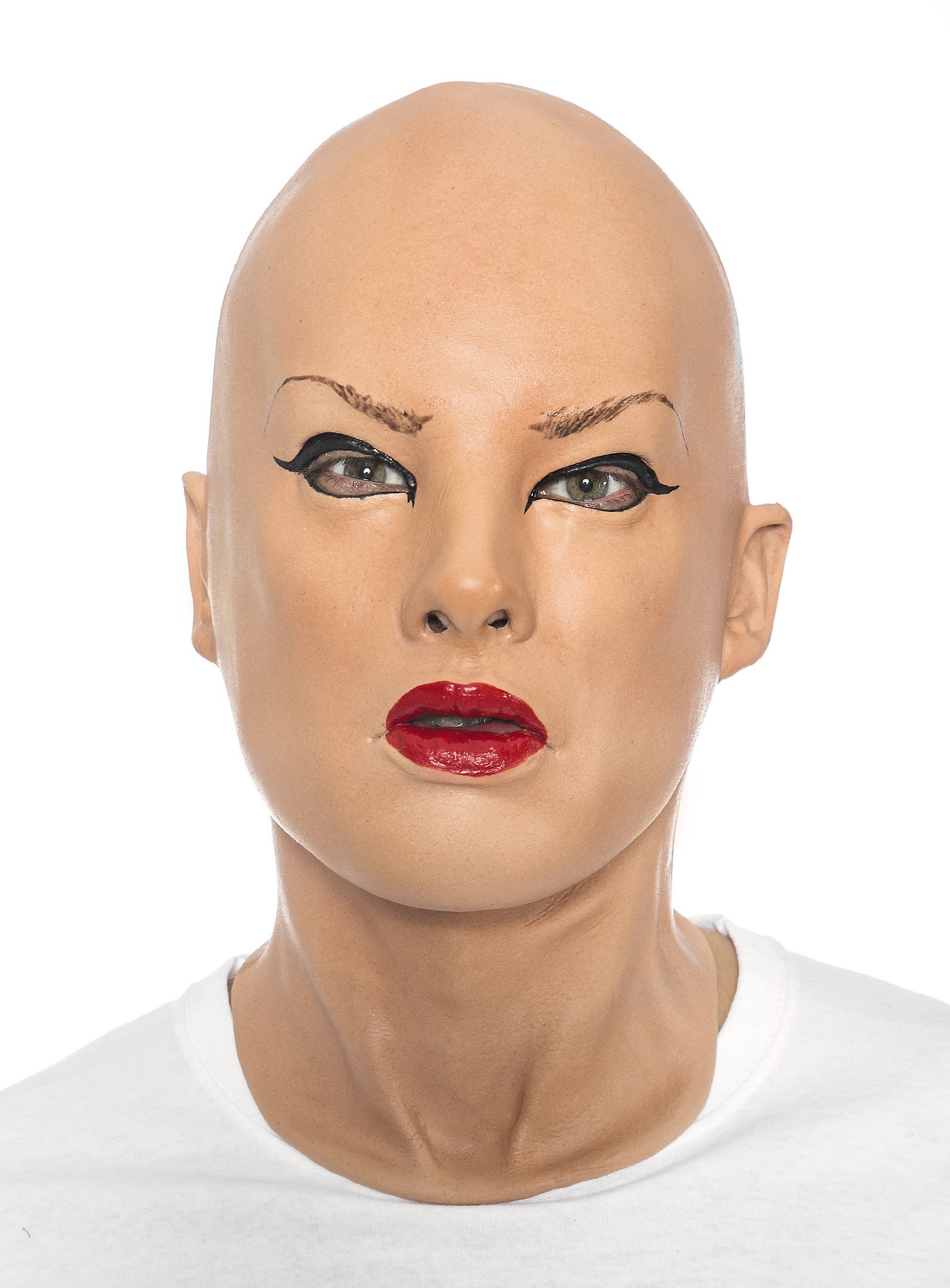 Maschera realistica di Gloria in schiuma di lattice