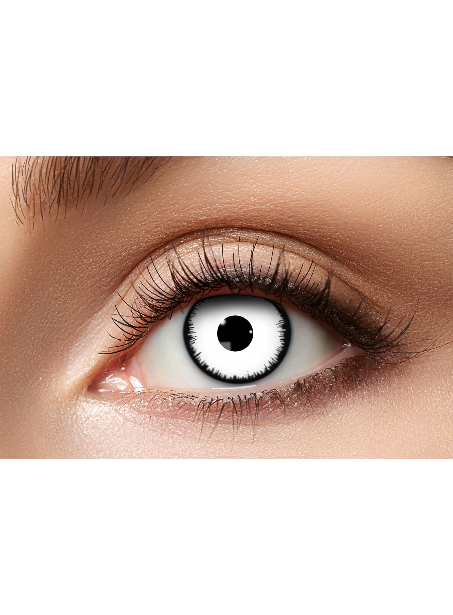 Lentilles de contact Ange blanc