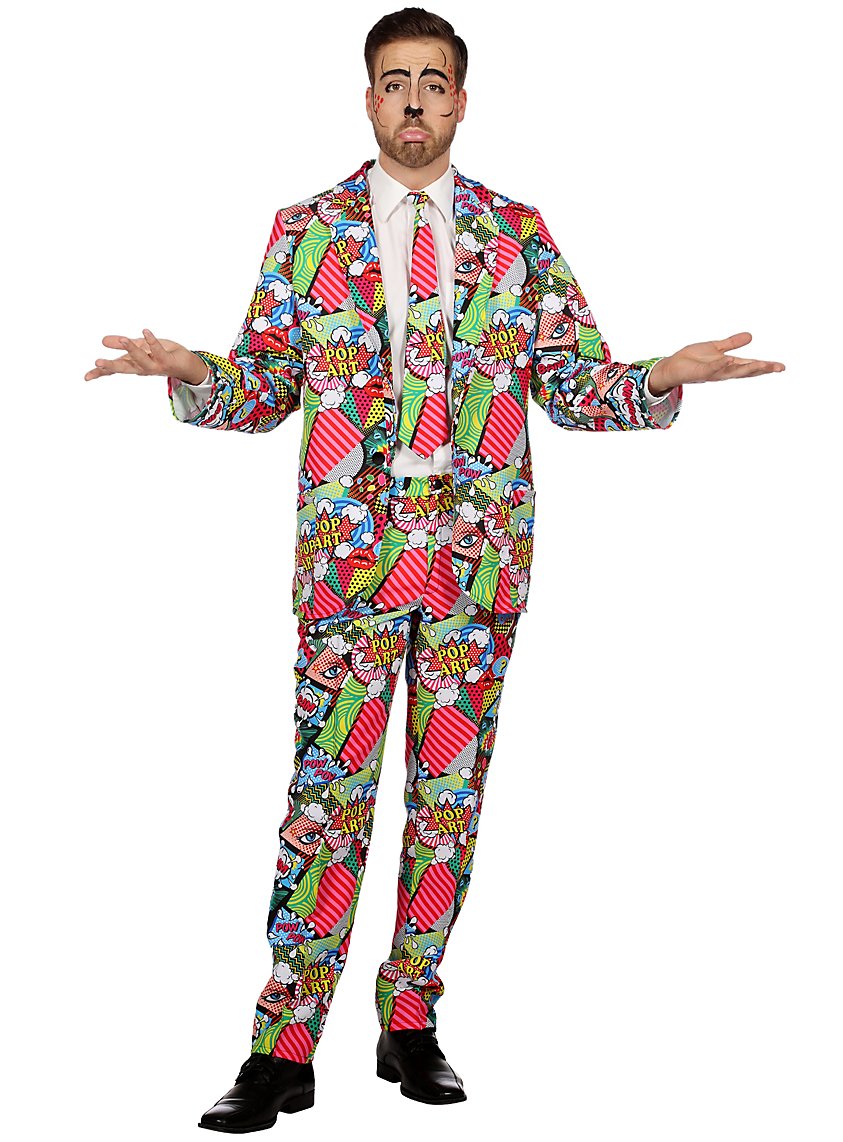 Traje De Fiesta Pop Art