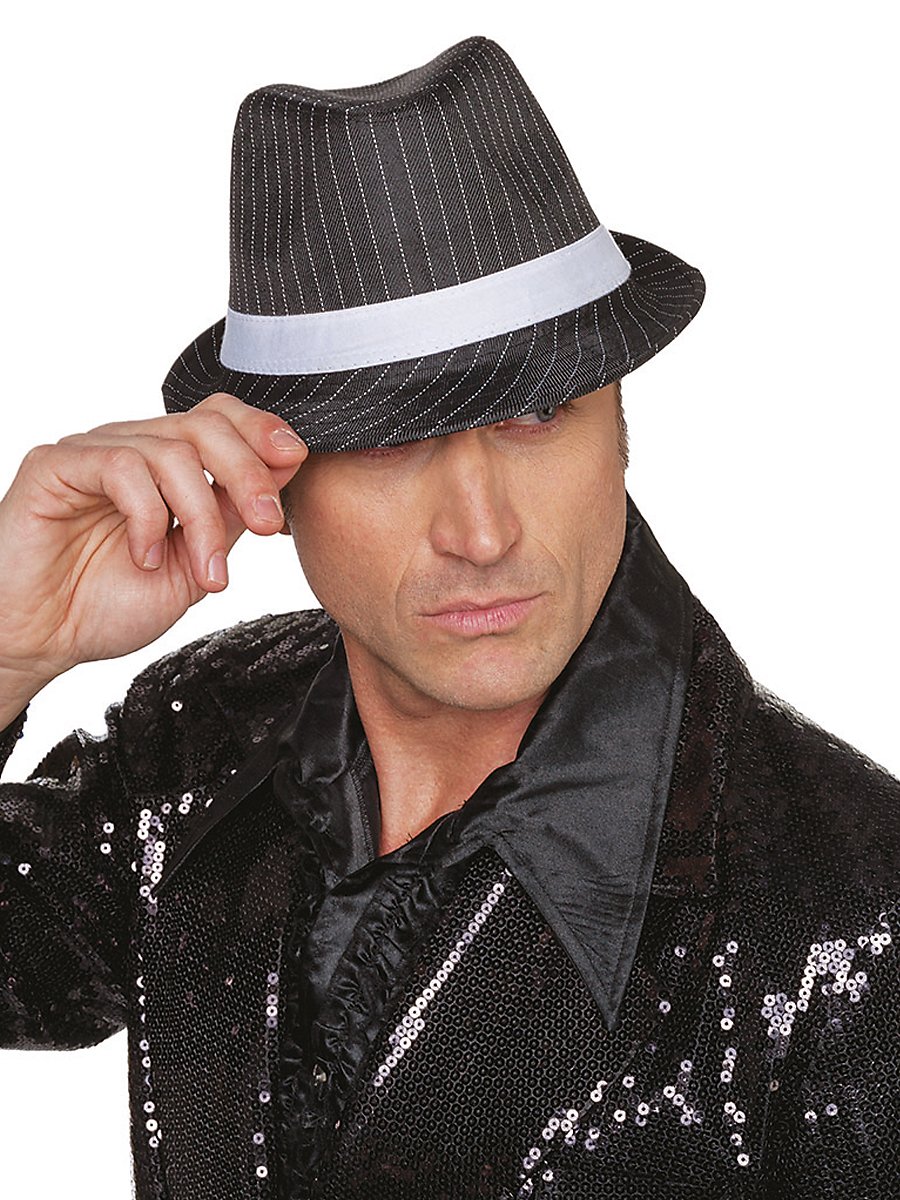 Cappello gessato da uomo