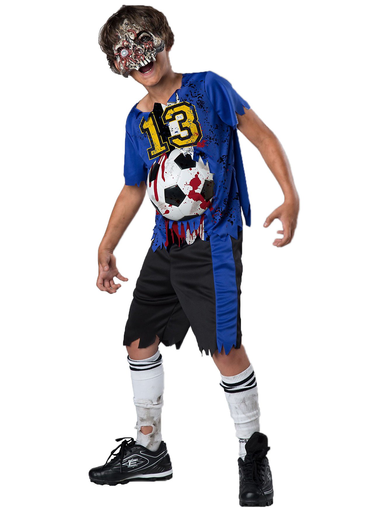 Football zombie children costume