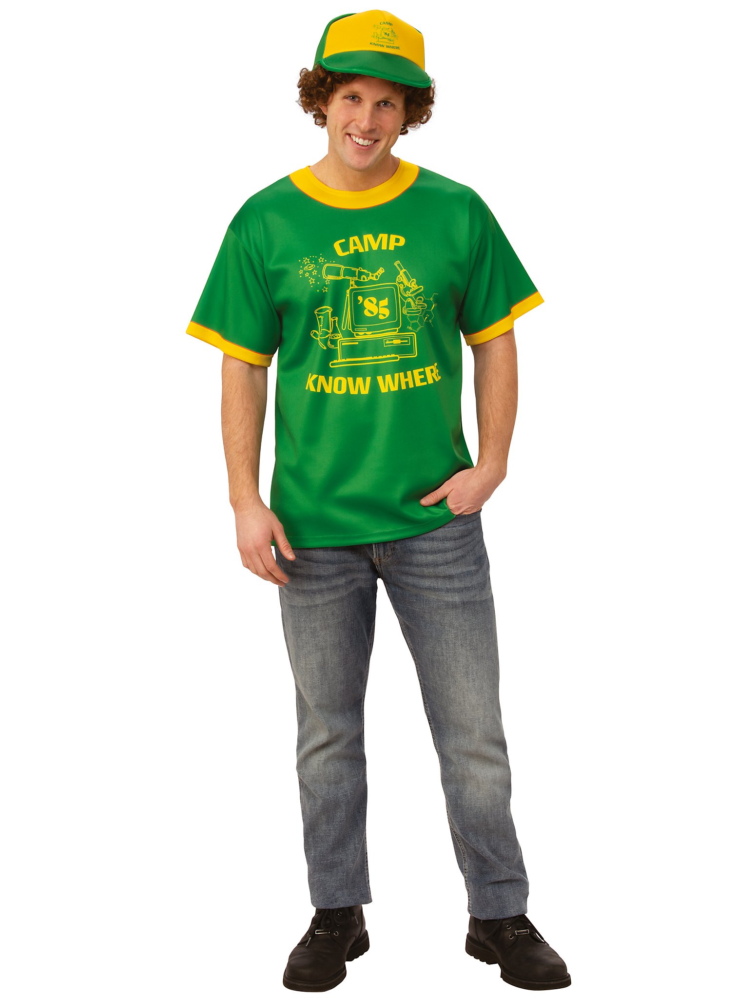 Camiseta De Stranger Things "Camp Know Where"