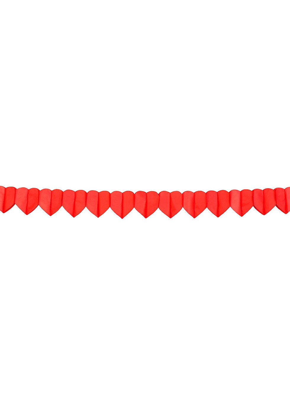 Valentinstag Party Deko Herz Papiergirlande 4m