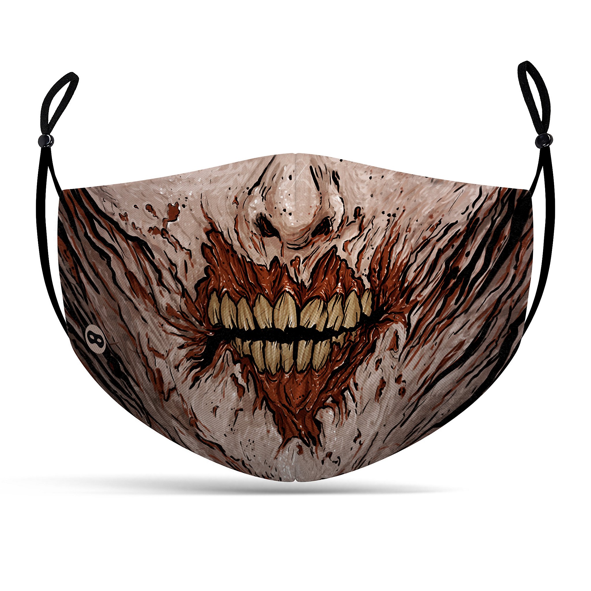 Mascarilla De Tela Zombi