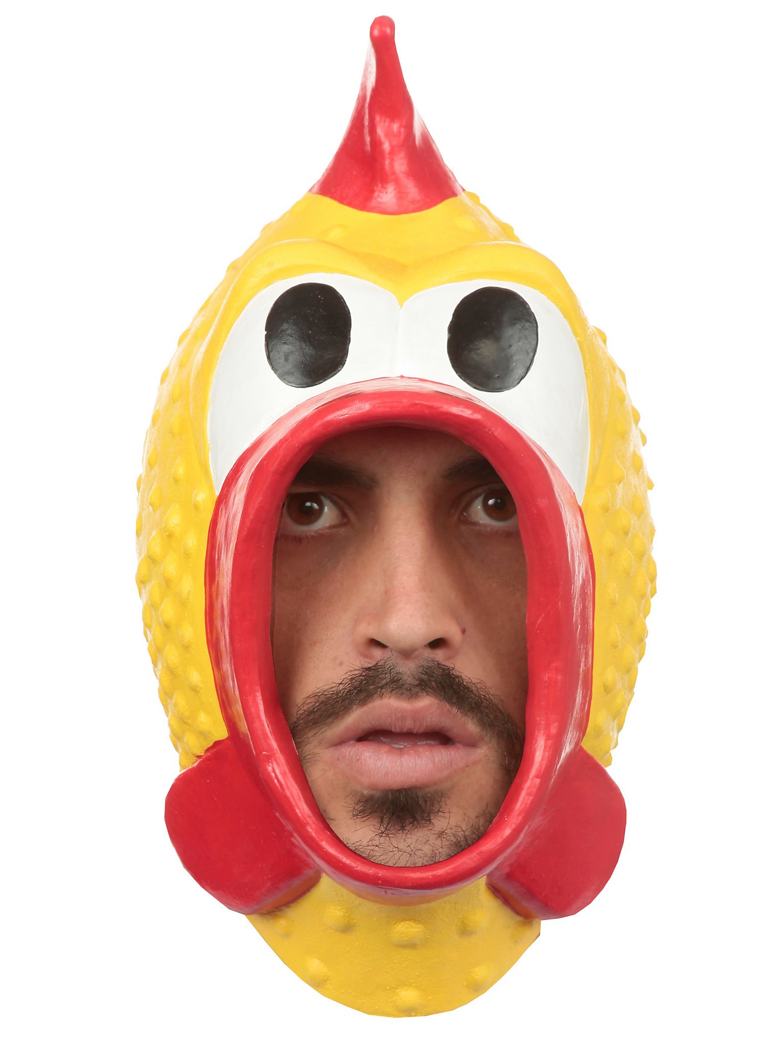 Maschera da pollo in gomma