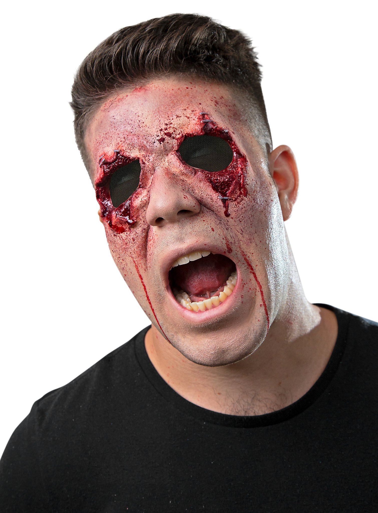 Hollow eyes Latex application