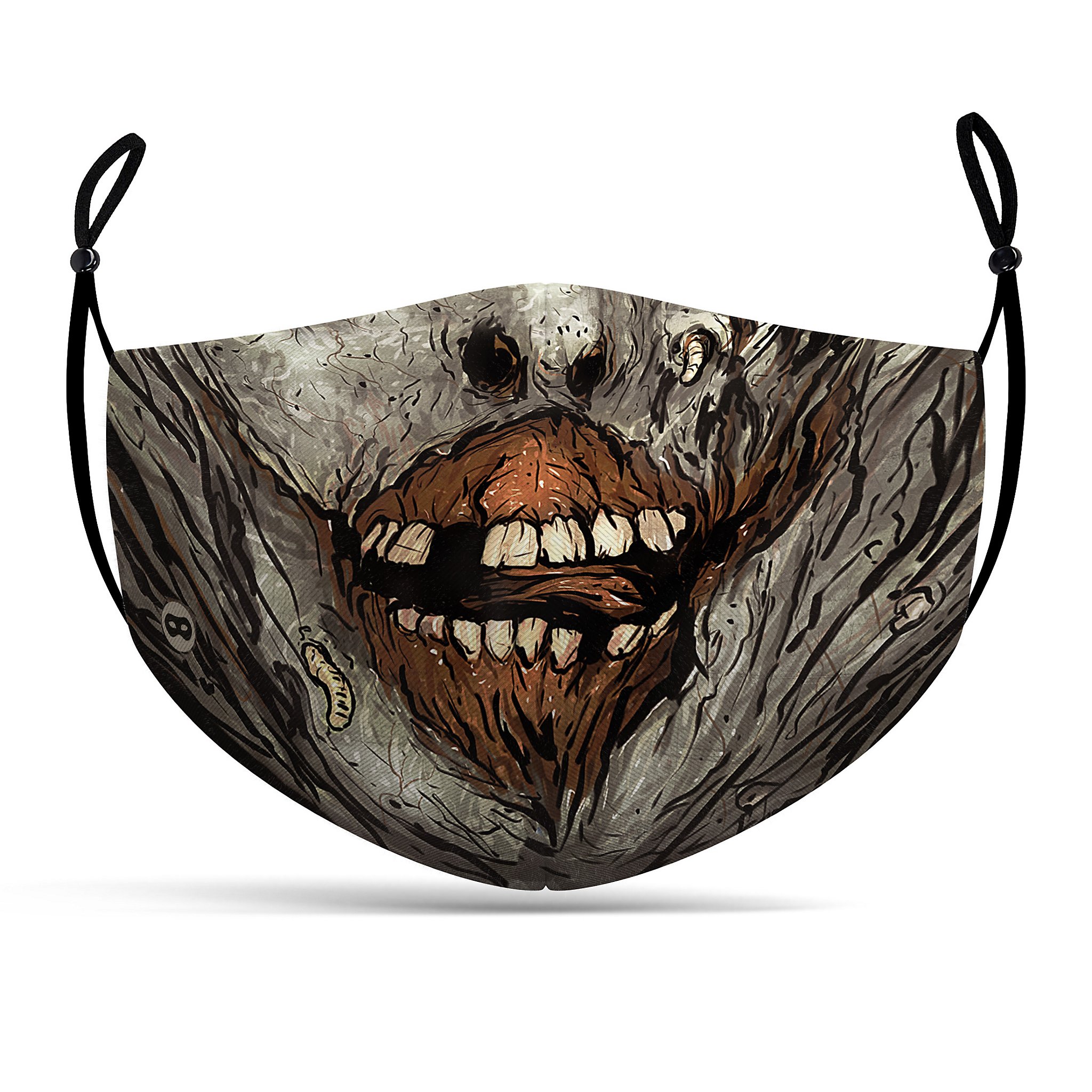 Mascarilla De Tela Zombi