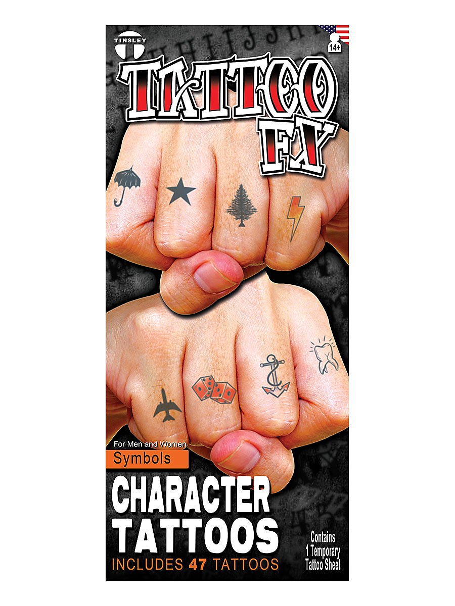 Tatouages adhésifs de cheville Symbols