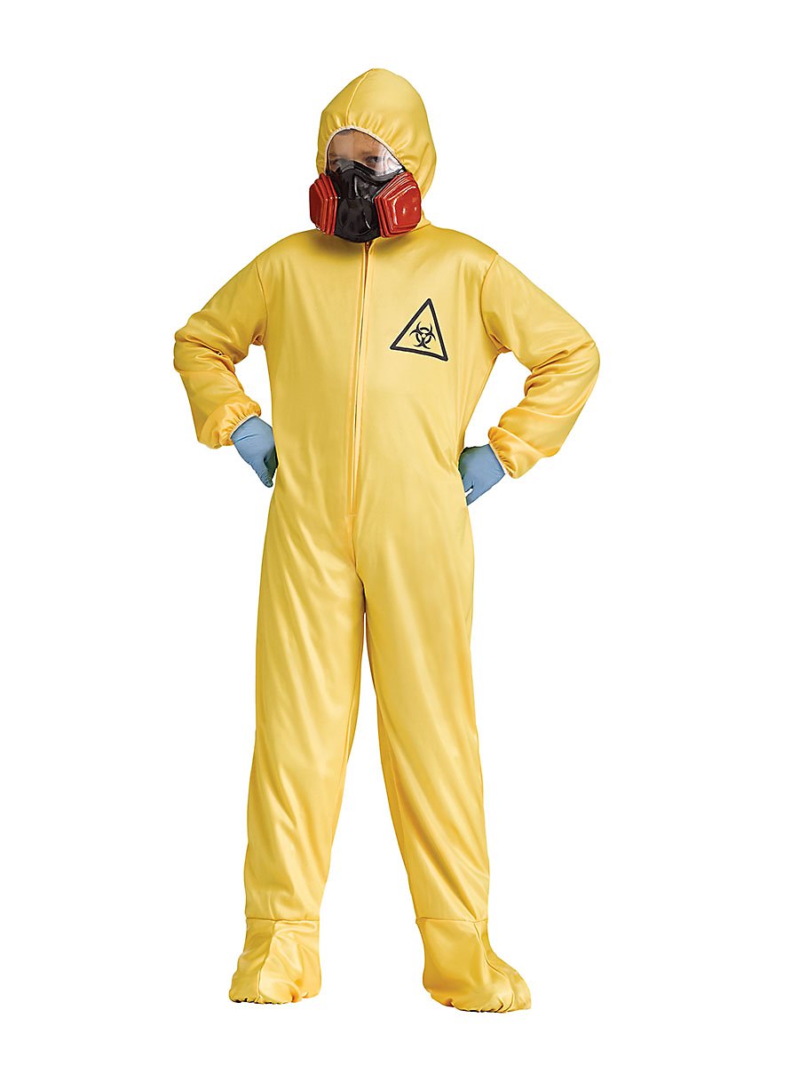 Hazmat Protective Suit Kids Costume