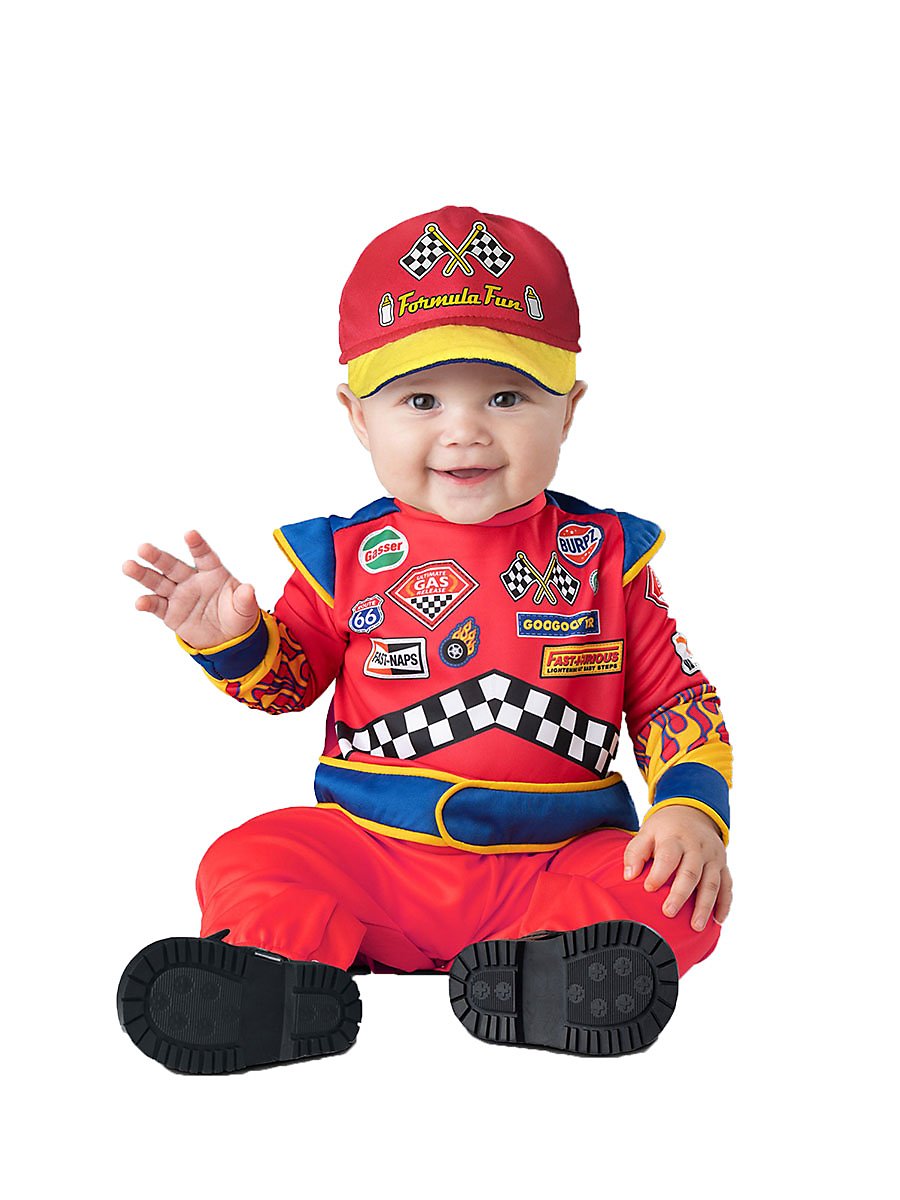 Formula 1 Racing Driver Baby Costume