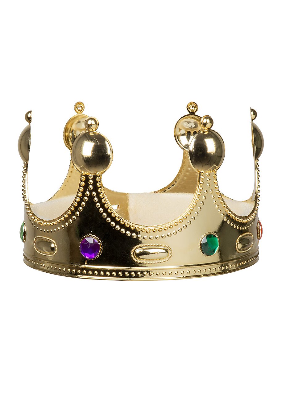 Golden royal crown
