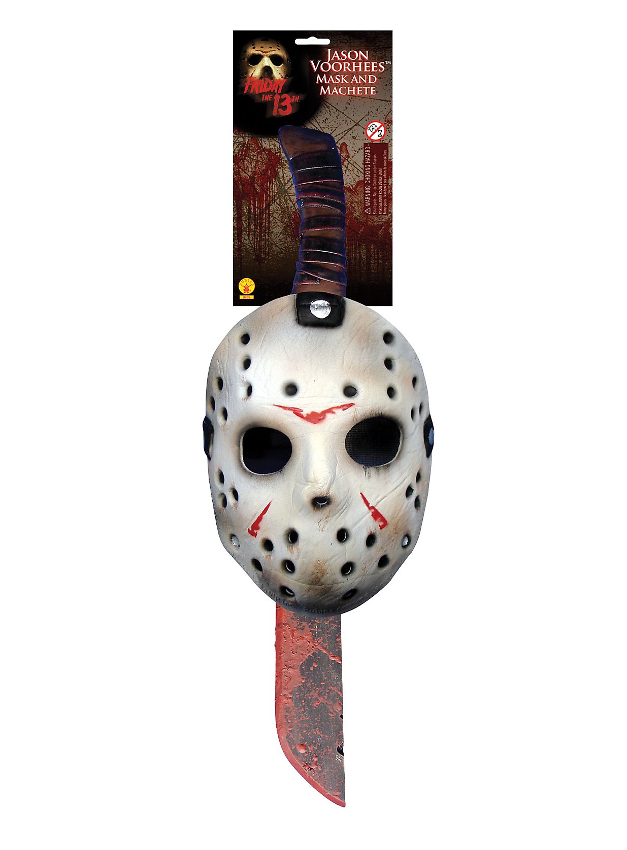 Jason Vorhees Mask & Machete