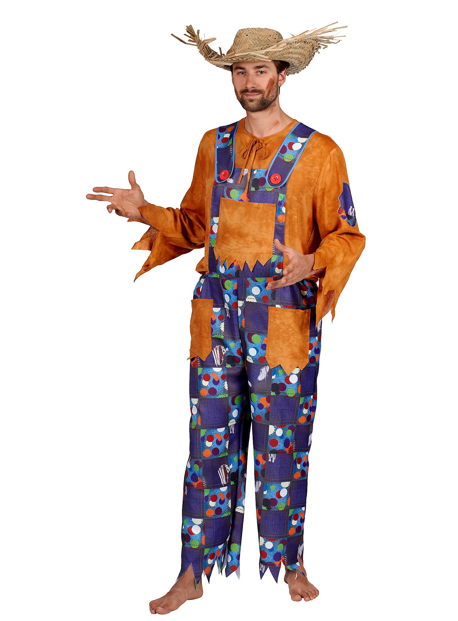 Costume da spaventapasseri maschio