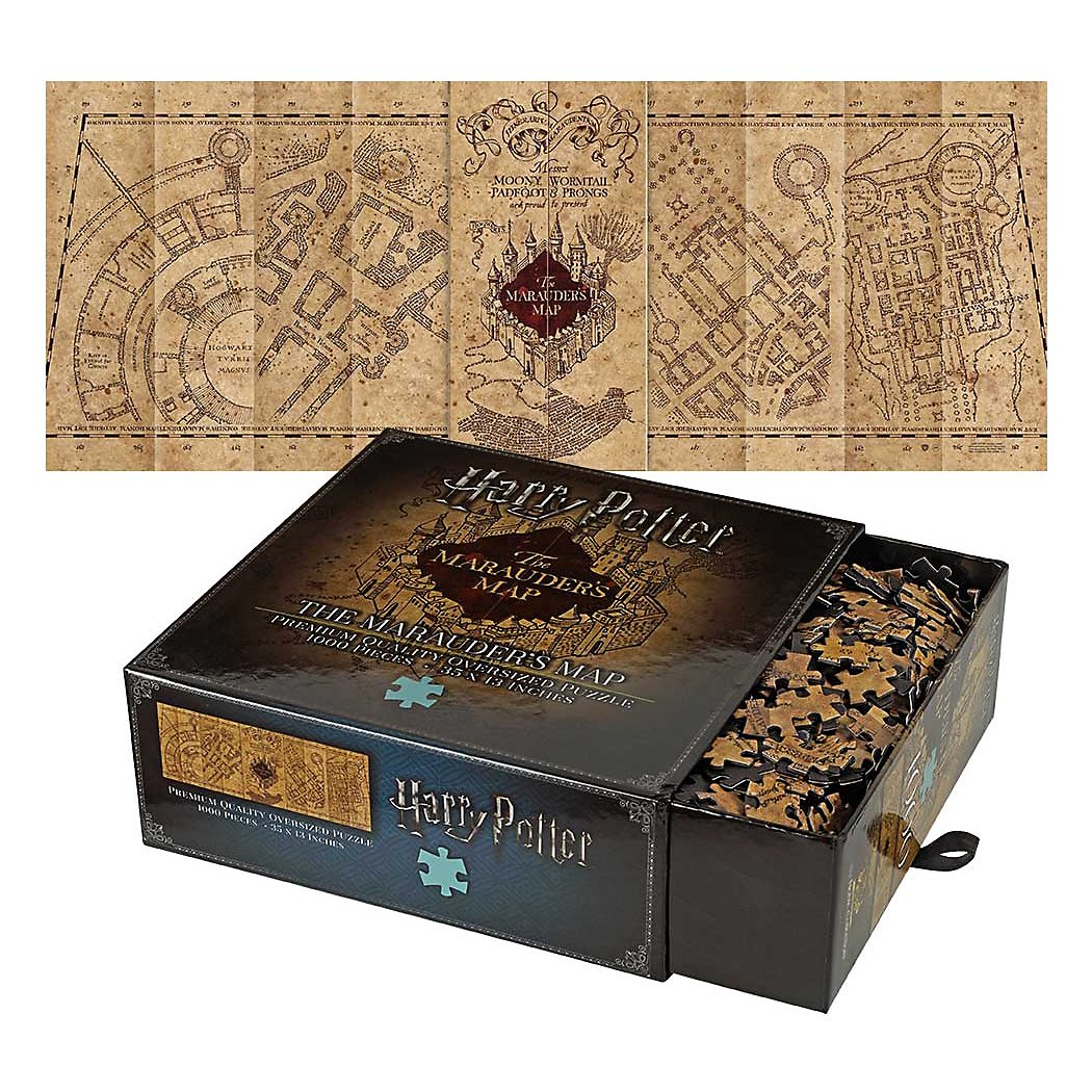 Harry Potter - Puzzle Die Karte des Rumtreibers