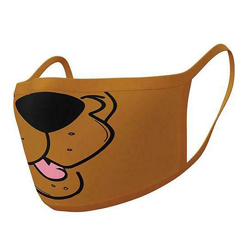 Scooby Doo - Maschere viso Scooby Doo confezione doppia