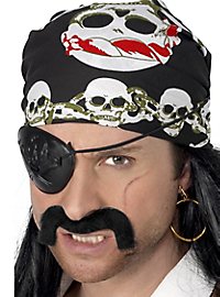 Kopftuch Pirat zum Selbstbinden