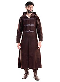 Wool coat with hook fastening - Ivanus