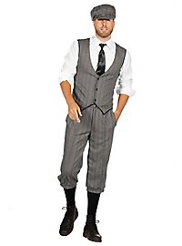 20er Jahre Dandy grau Kostümset für Männer