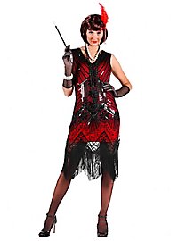 20's cocktail dress wine red