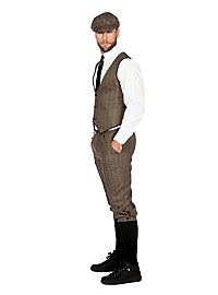 20's dandy brown costume set for men