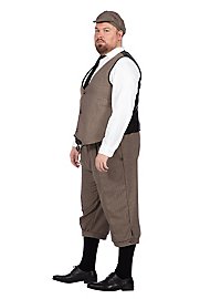 20's dandy brown costume set for men