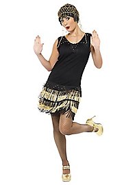 slim fit dress slacks US Warehouse] Gold 1920s Sequined Flapper Dress main image 1