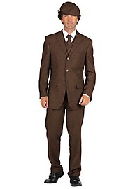 20s suit trousers brown