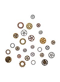 25 roues dentées décoratives steampunk
