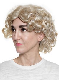 50er Jahre Lockenperücke kurz blond