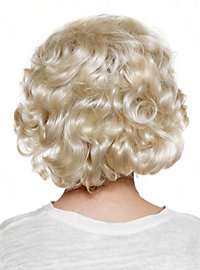 50er Jahre Lockenperücke kurz blond