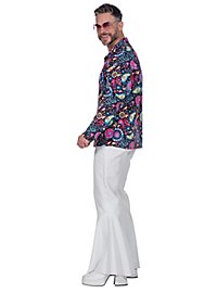 70er Jahre Hemd Plankton Paisley