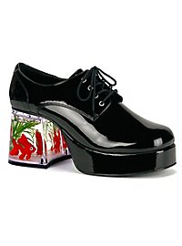 70'erne Pimp Sko Sort