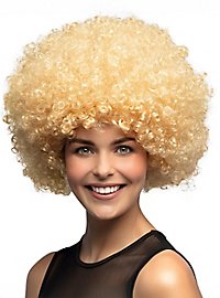 70s disco curls blonde