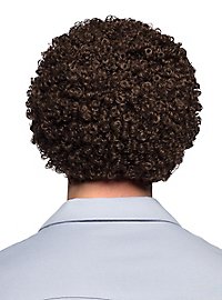 80er Afro Perücke braun