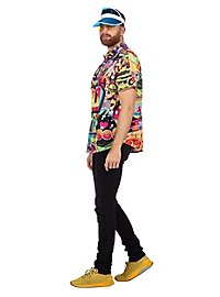 80er Jahre Party Hemd