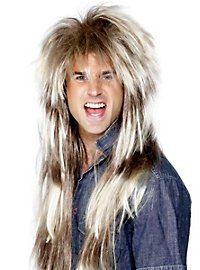 80er Rocker Löwenmähne Perücke