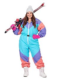 80er Skianzug Kostüm für Frauen