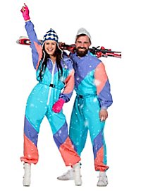 80er Skianzug Kostüm für Frauen