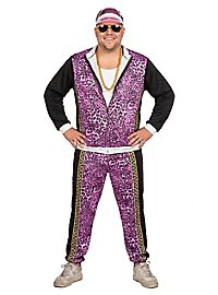 80er Trainingsanzug Purple Panther für Männer