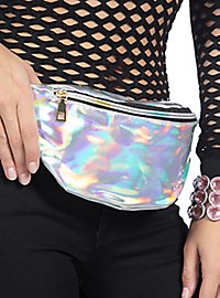 80s fanny pack silver