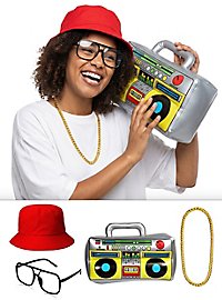 80s hip hop accessory set